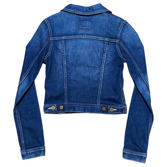 Big Star Women’s Embroidered Pocket Denim Trucker Jean Jacket Sz XS - Picture 2 of 14